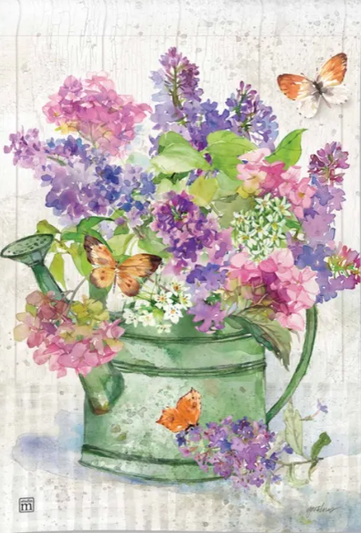 Lovely Lilacs Garden Flag