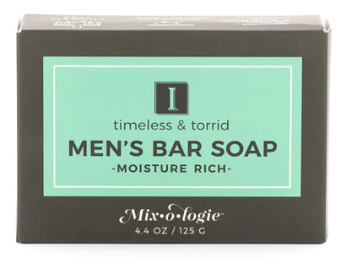 MIXOLOGIE BAR SOAP - MEN'S I (TIMELESS AND TORRID) SCENT