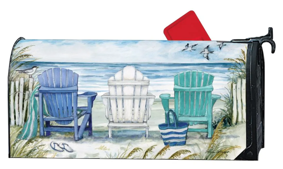 Ocean View Mailbox Cover Andrea's Schnuck Store