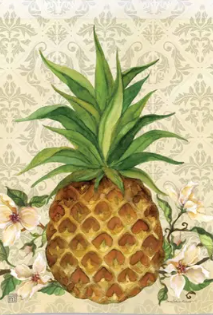 Pineapple Breeze Garden Flag