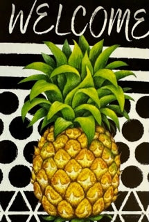 Bold Pineapple Summer Flag