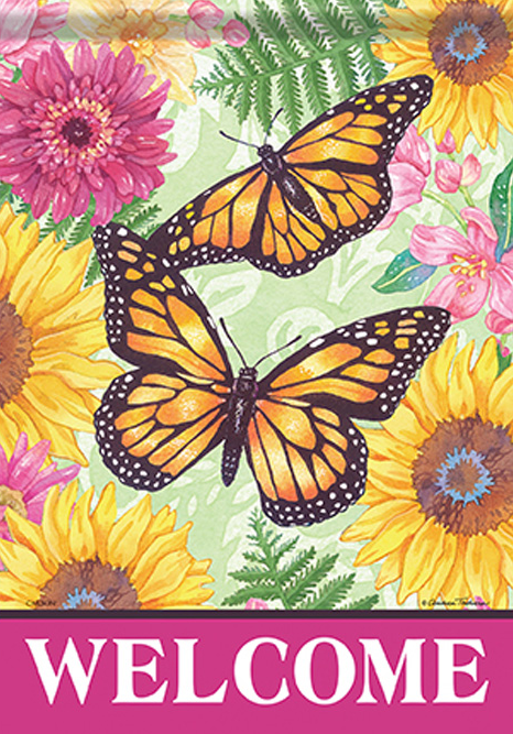 Spring Butterfly Dura Soft™ Flag