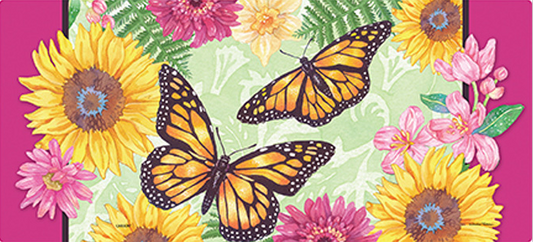 Spring Butterfly Mini Mat