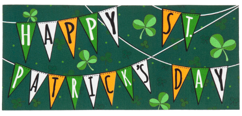 St. Paddy's Day Banner Switch Mat MatMate