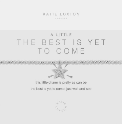 A LITTLE | THE BEST IS YET TO COME | Silver | Bracelet | 6 7/8" stretch