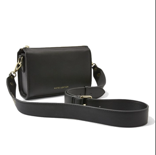 Zana Black Crossbody Bag