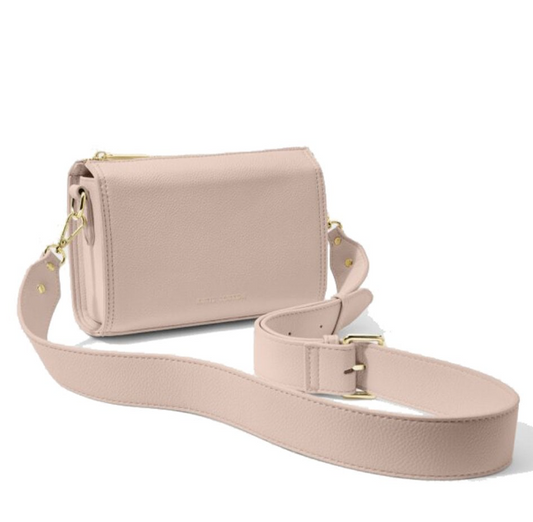 Zana Blush Crossbody Bag